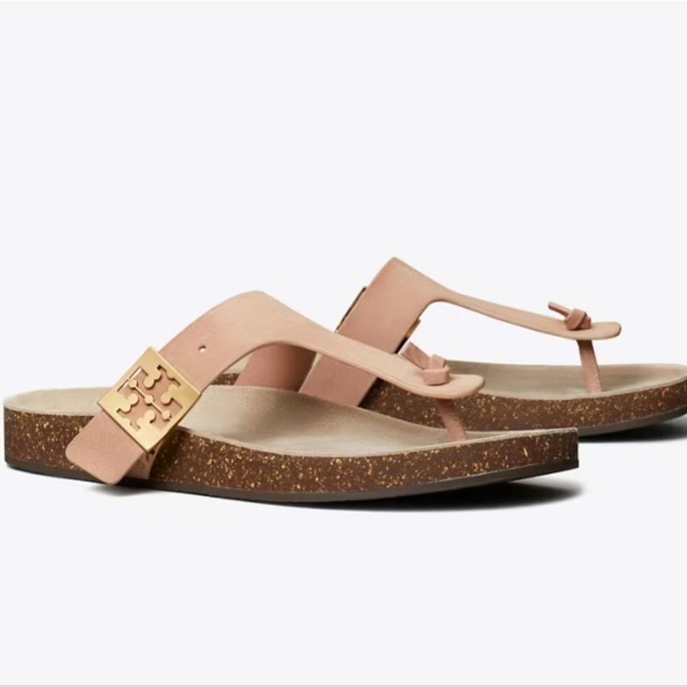 Tory Burch Mellow Thong Sandal-  Malva/Avola